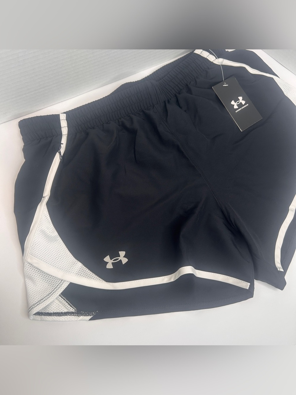Under Armor Women’s IA Fly-by 3in Shorts, Lightweight With Breathable Mesh/ M - Picture 8 of 12